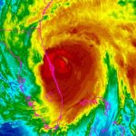 Radar Image of Hurricane Matthew