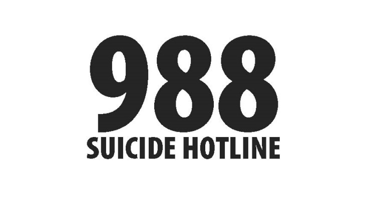 988 Suicide Hotline Logo