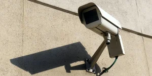 CCTV Camera installed on an exterior wall.